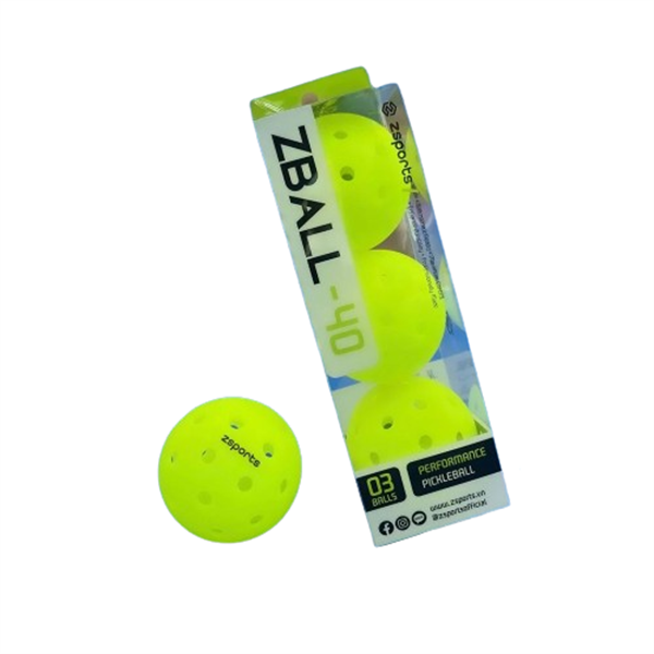 Bóng Pickleball Zsports ZBALL-40 (Hộp 3 Quả)